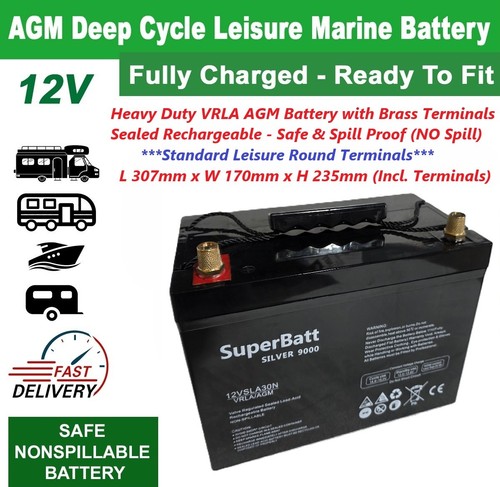 Agm deep cycle leisure - agm, battery