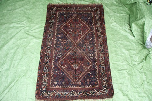 Old handmade wool ersian - old,