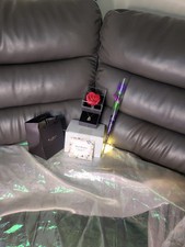 Mothers Day Gift Set. Pendant Necklace & Rose