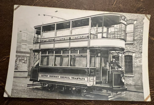 Vintage photo leyton london - photo,