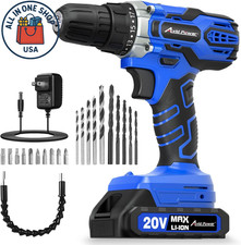 Cordless Power Drill Kit with