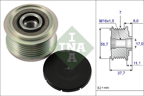 Ina 535 0128 overrunning - ina,
