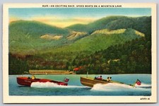 Postcard An Exciting Race