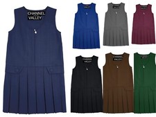 Girls School Uniform Pinafore