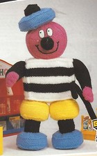 Toy Bertie Bassett Knitting Pattern in Double Knitting 18" 867