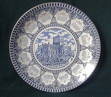 MASONS PLATE IRONSTONE 1986