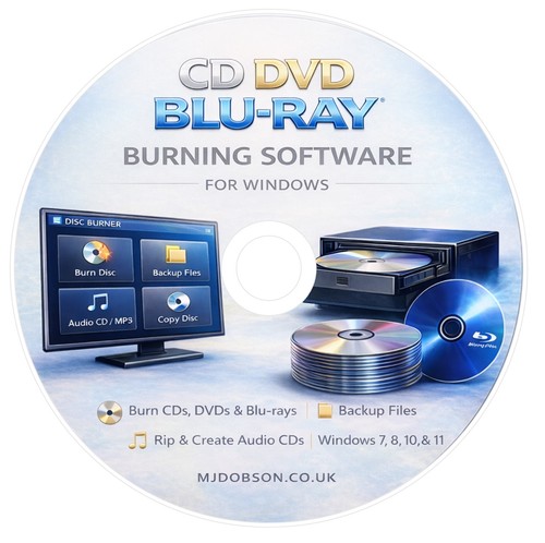 Disc burner program - disc, rip