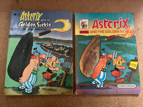 Asterix golden sickle - 2,