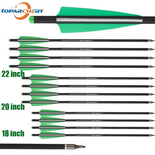 22 carbon arrows - 18"/20",