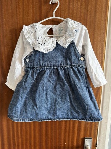 Baby girls denim dress and - baby,