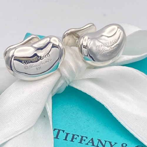 Tiffany bean cufflinks - &,