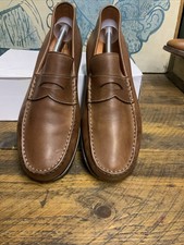 SANTONI LOAFERS UK9 D VGC