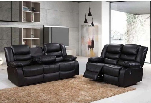 New recliner grey black - recliner,