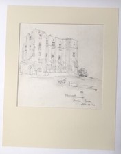 Antique Matted 1920s Walter