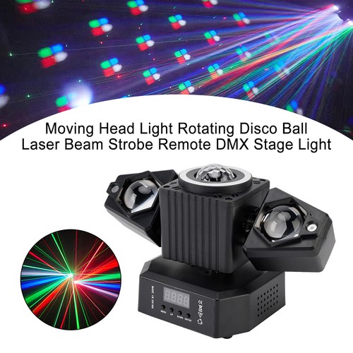 Moving head light rotating - moving,
