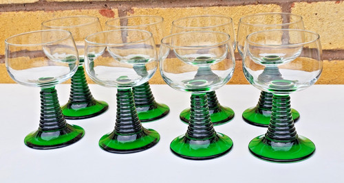 Vintage luminarc römer wine - 8,