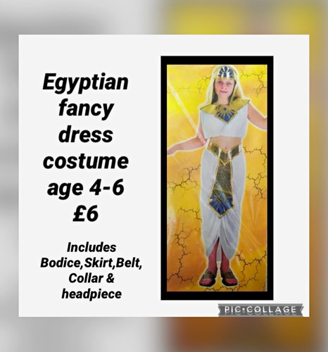 Girls egyptian fancy - egyptian, dress