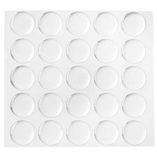 100pc Epoxy Stickers, 1" Epoxy