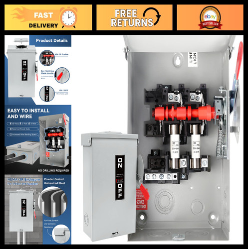 60a fused disconnect - 60a,