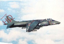 Postcard>>RAF HARRIER, NO. 233 OPERATIONAL CONVERSION UNIT, R.A.F. WITTERING