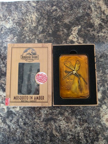 Jurassic park metal ingot - jurassic,