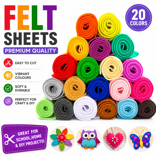 90cm soft felt - felt, fabric