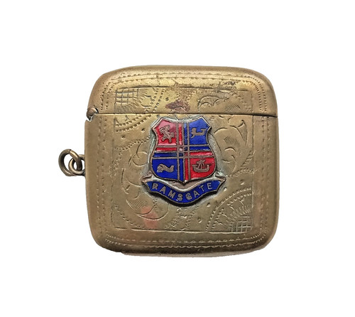 Vintage 1920s ramsgate vesta - vintage,