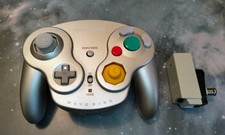Official Nintendo WaveBird Controller unboxed with wireless receiver/dongle VGC