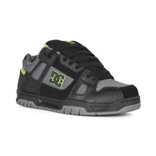 DC Stag Skate Shoes - Black/Lime