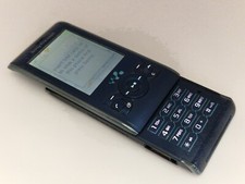 Retro (ORANGE Network NOT EE) Sony Ericsson W595 Blue Slider Mobile Phone 3POST