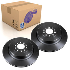 Pair of Front Brake Disc Fits Jaguar S-Type XJ8 XJR Blue Print ADJ134338