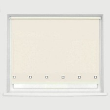 Roller Blinds Easy Fit Trimable Home Office Window Square Eyelet Fabric Blind