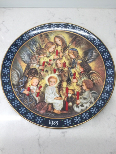 Christmas plate konigszelt - christmas,