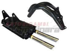 Sport muffler + manifold Fiat