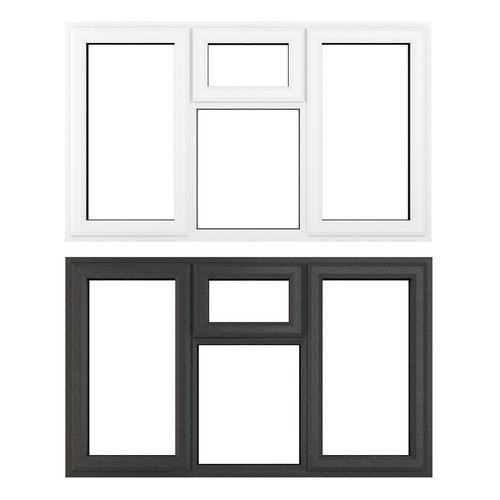 Pvc triple glazed window glass - triple,