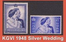 Kgvi b48c 1948 royal - #b48c, silver