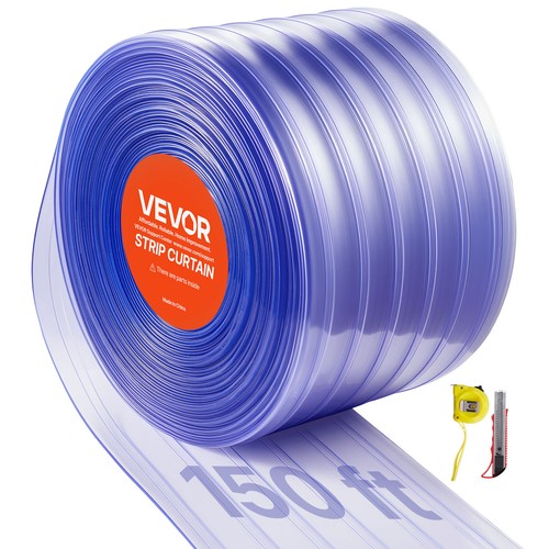 Vevor pvc strip curtain - curtain, ft