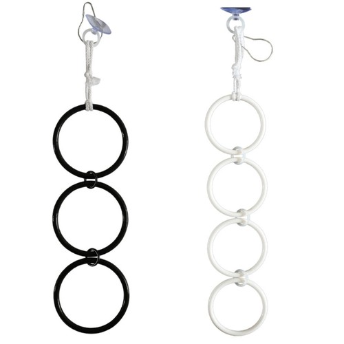 Plastic snake climbing rings - plastic,