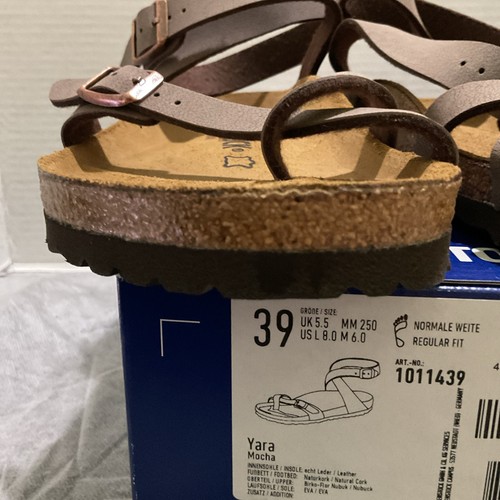 Birkenstock yara mocha regular - birkenstock,