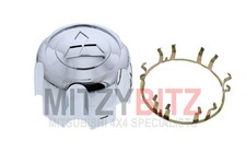 Chrome Centre Hub Cap And Clip