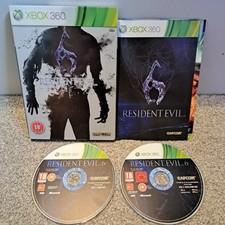 Resident Evil 6 Xbox 360 Game Steelbook Complete Slipcase Manual Limited Edition