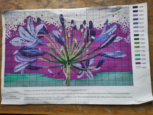 Ehrman tapestry agapanthus