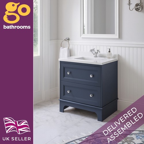 Dark grey bathroom vanity - bathroom, unit