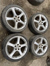 Jaguar X Type X409 Proteus Sport 18” Alloy Wheels Tyres 225/40/18 5 Spoke 5x108