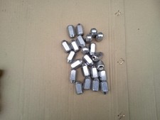 23 x Mini Wheel Nuts, Dome Type Classic Alloy wheels RELIANT ROBIN KITTEN