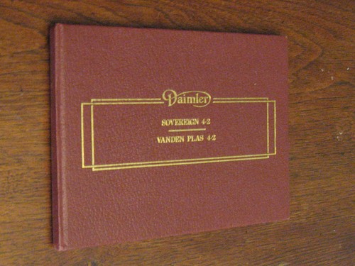 French daimler handbook series - french,