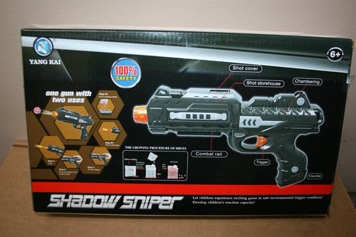 Shadow sniper plastic toy gun - plastic,