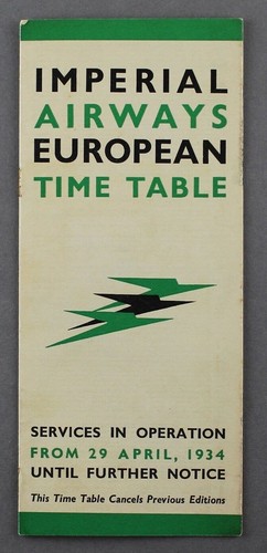 Imperial airways european - airways,
