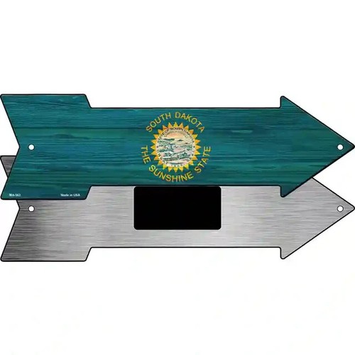 Dakota state flag - dakota, 2.25"x8"