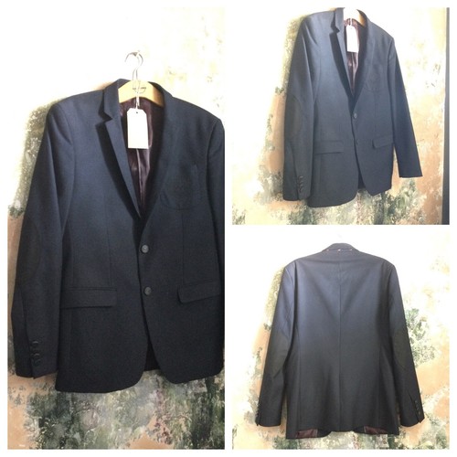 Mens black jacket blazer size - mens,